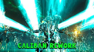 CALIBAN AFTER HIS REWORK IS OVERPOWERED  Warframe [upl. by Sillert]