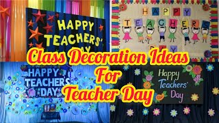 Class Decoration Ideas for Teachers day  board decoration for teachers day teachersday diy [upl. by Livvi502]