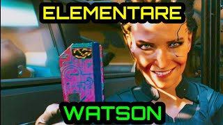 CYBERPUNK 2077  TROFEO ELEMENTARE WATSON  ITS ELEMENTARY GUIDA OBIETTIVO BUG GLITCH GAMEPLAY ITA [upl. by Adnopoz]