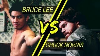 Bruce Lee vs Chuck Norris 2013  EPIC SHOWDOWN [upl. by Ayr]