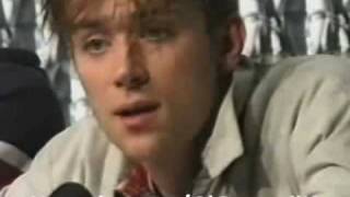 Blur at backstage The Brits 1995 [upl. by Hailat]