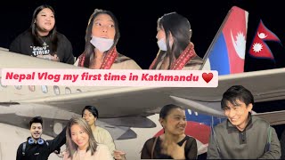 Nepal Kathmandu Vlog Part I learning to travel solo🥹 My first visit to Kathmandupura ramailo ♥️ [upl. by Braunstein]