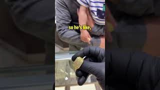 This Man Purchase a LARGE Gold Ring for ONLY 20 Is It REAL [upl. by Josepha]