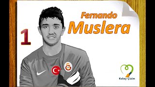 Muslera Çizimi muslera kolayçizim [upl. by Datnow]