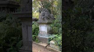 5 Unusual gravestones at Highgate Cemetery london history [upl. by Atisusej]