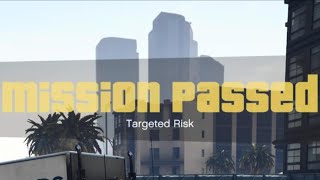 Grand Theft Auto V 86 TARGETED RISK FPFA PS5 [upl. by Yup]