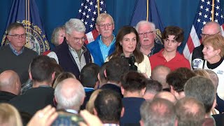 Kelly Ayotte declares victory in governors race [upl. by Arriaet]