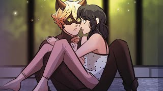 Never Get Over You P2  Miraculous Ladybug Comic Dub [upl. by Ahs]