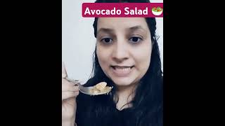 Avocado salad 🥗salad food shorts trending [upl. by Farland561]