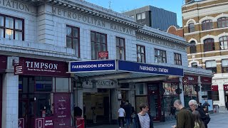 Farringdon to Blackfriars city of London walk [upl. by Henke555]