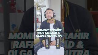 Moment Raffi Ahmad ketemu Alm Olga Syahputra podcast shortvideo raffiahmad olgasyahputra [upl. by Corrine]