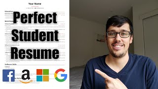 Computer Science Resume Tips for College Students No Experience [upl. by Aielam]