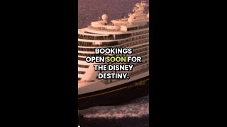 Disney Destiny A New Era of Cruising [upl. by Milena]