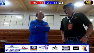 Lovington Basketball vs Portales [upl. by Vigor]