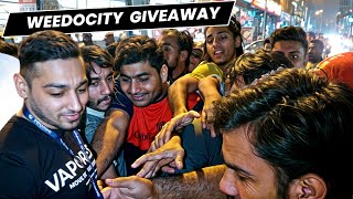 Meet and Greet  Weedocity Giveaways  Jedi Pan Shop  DHA HBlock Lahore 😱 [upl. by Lazar]