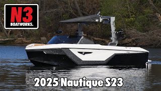 2025 Nautique S23  AnthraciteJet Black  On Water  N3 Boatworks [upl. by Floridia]