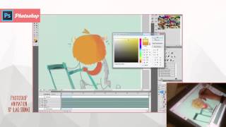 Timelapse video Using Photoshop timeline and framebyframe painting 20 [upl. by Notsirt508]