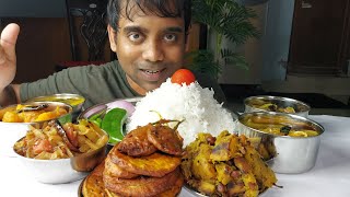 FOOD MUKBANG DELICIOUS VEG THALI EATING SHOW [upl. by Nealon584]