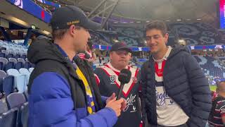 NRL ROUND 25 ROOSTERS VS EELS HIGHLIGHTS VLOG [upl. by Alleunam]