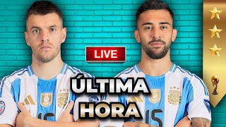 🔴ULTIMA HORA DE LA SELECCION ARGENTINA  EN VIVO 🔴 [upl. by Orva157]