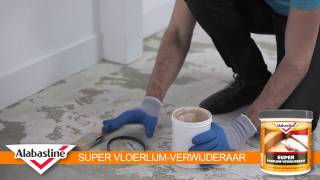 How to  Super VloerlijmVerwijderaar  Alabastine [upl. by Morgen]