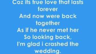 Crashed The Wedding  Busted lyric video [upl. by Dnamra773]