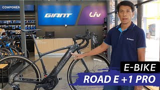 จักยานไฟฟ้า EBike มันเป็นยังไง Giant Road E1 Pro l GIANT BICYCLES THAILAND [upl. by Ainezey549]