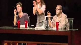 Simon Cowell shouts at a contestant [upl. by Anawat]