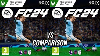 EA FC 24 Xbox Series XS Vs Xbox One [upl. by Dever]