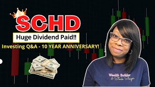 Our MASSIVE SCHD Dividend Payment REVEALED  Investing QampA 2024 [upl. by Zoellick]