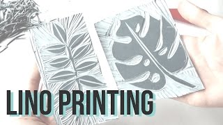 Lino Printing  Tutorial [upl. by Rehpotsirahc]