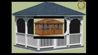 Gazebos For Sale USA [upl. by Eenad]