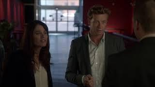 The Mentalist 07x01 Jane Protects Lisbon Dont talk to her like that [upl. by Nairbal267]