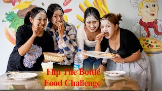 Flip The Bottle Food Challenge  Blind Date Rajina Khatiwada And Moni Yadav Vlog In Nepal EP1 [upl. by Sillyhp]