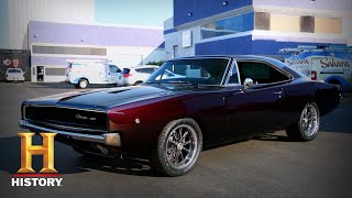 Counting Cars Dannys EXTREME UPGRADE on a 1968 Dodge Charger Season 9  History [upl. by Aisitel]