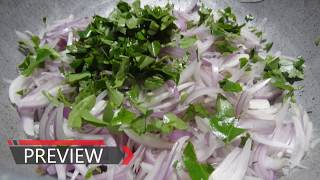 Onion pakoda  How to Make Vengaya Pakoda  Homemade Recipes [upl. by Linnette]