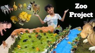 Zoo Project  🌳🐆🐈🦓🐒🦢🦏🐘🦒🦙🌳  Arabic Zoo Project  The Jungle Book [upl. by Trebron]