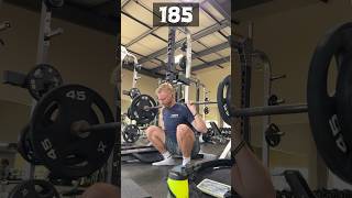 Back Squat Progress  Chronic Fatigue Syndrome  35 months into Recovery [upl. by Oicneserc287]