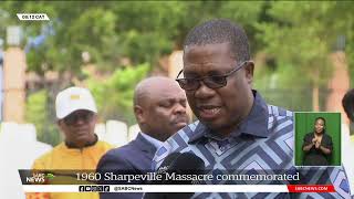 Sharpeville Massacre Commemoration  Gauteng Premier Panyaza Lesufi weighs in [upl. by Ttennej]