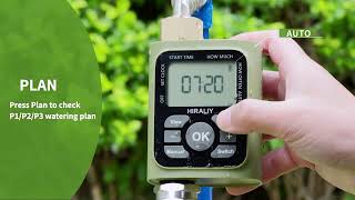 HIRALIY Sprinkler Timer Review Programmable Hose Timer for Lawn Watering💦 [upl. by Clynes]