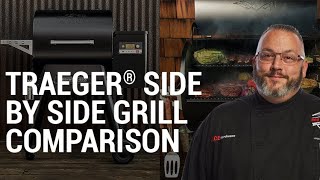 Traeger Side By Side Grill Comparison  Ace Hardware [upl. by Ardnaz443]