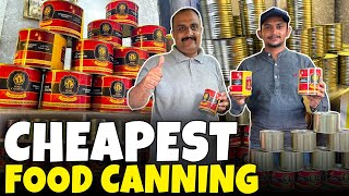 Cheap Food Canning Service  Tin Pack Food In Karachi  Rehman Vlogs [upl. by Sissie]