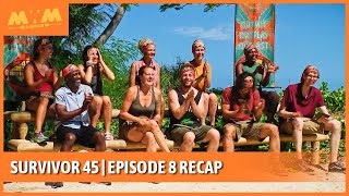 Survivor 45 l Episode 8 Recap [upl. by Ahtivak]