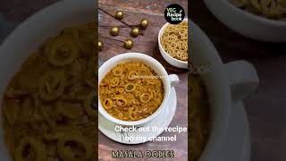 Saffola Oodles Recipe  Masala Oodles  Round Noodle Recipe  Rind Noodle  Healthy snack option [upl. by Dlnaod339]