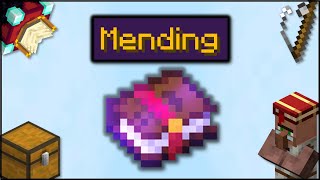 Minecraft 121  How To Get Mending JavaBedrock [upl. by Notgnirrac]