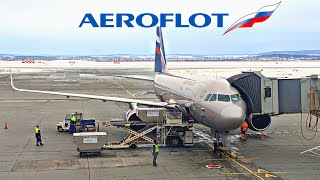 AEROFLOT AIRBUS A320 ECONOMY  Ekaterinburg  Moscow [upl. by Forbes]