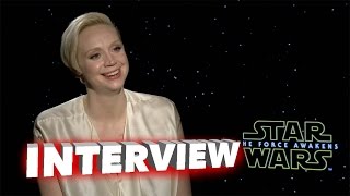 Star Wars The Force Awakens Gwendoline Christie Exclusive Interview  ScreenSlam [upl. by Ajani]