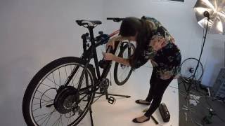 Installing an Offroad kit onto the Dillenger Expert Mountain Bike [upl. by Ayit]