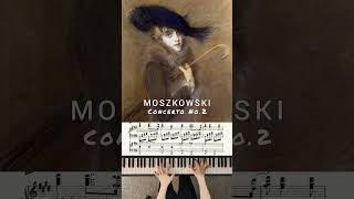 Piano Concerto No 2 in E major Op 59 by Moritz Moszkowski [upl. by Eelarat]