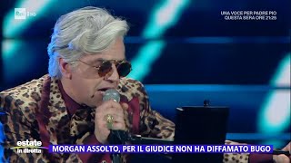 Morgan assolto per il giudice non ha diffamato Bugo  Estate in diretta 03072024 [upl. by Enila]